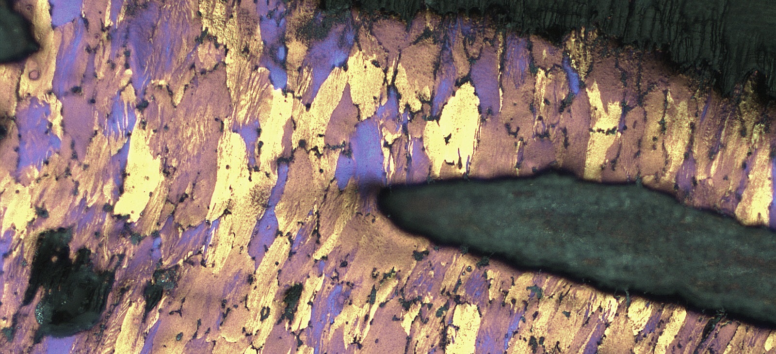Electrolytic preparation of small and irregular samples